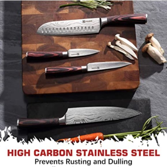 PAUDIN - UNIVERSAL Series: 7 pc PROFESSIONAL CHEF KNIVE SET - Picture 2 of 9